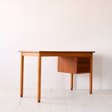 Scandinavian retro wooden desk