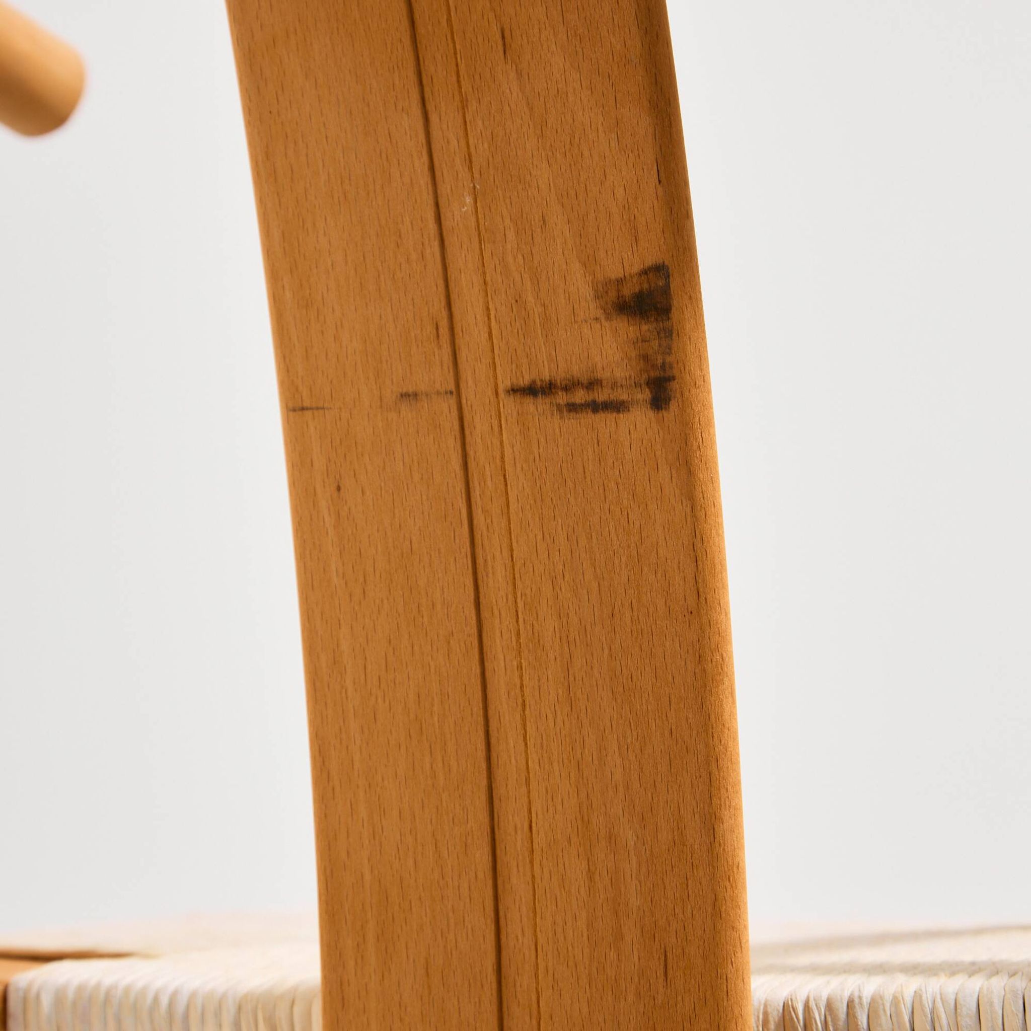 MK10689 Chaise de salle à manger en hêtre