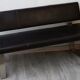 Banc de bureau en cuir