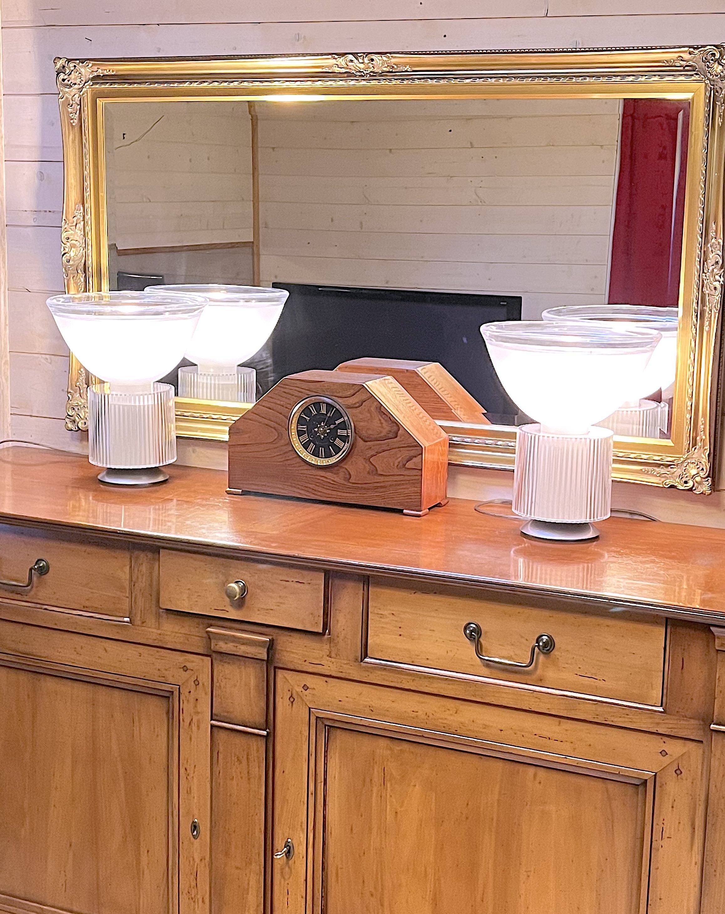 Iguzzini by Massimo Vignelli, table lamp, lucite metal, Italy 1980