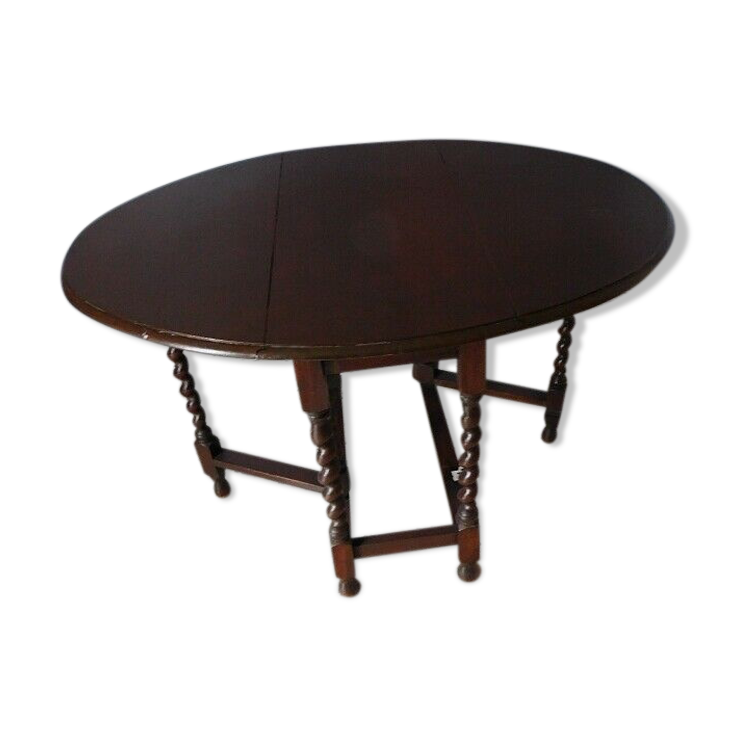 Table anglaise à abattants en chêne