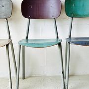 Chaises d'école, ensemble de 4