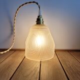 Pair of old globe walking lamps