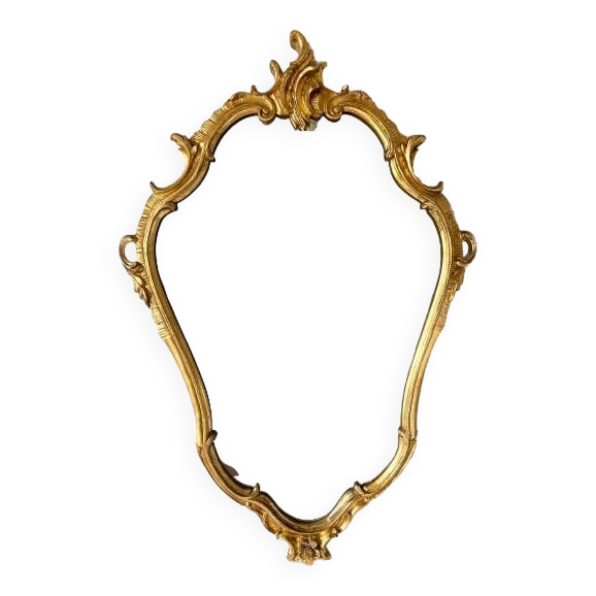 Vintage rococo style mirror 92X62 cm
