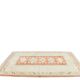 4x6 Oushak Light Blue & Beige Vintage Rug, 127x197Cm
