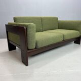 Tobia Scarpa new Green Boucle "Bastiano" 2-Seater Sofa for Knoll, 1960s