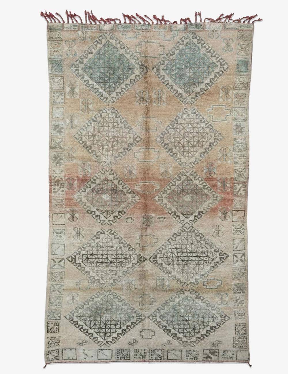 Vintage Moroccan Rug - 286 x 181 cm