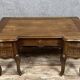 Curved Provençal Louis XV style desk in carved walnut circa 1880
