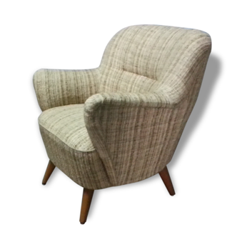 1/2 armchairs club 50s/60s vintage