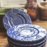 Set of 5 dessert plates
