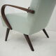 Pair of Ton/Thonet Beech Armchairs, Czechoslovakia