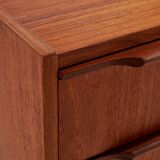 Restored teak dresser
