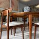 Lot de 6 chaises en Teck par Harry Østergaard Model 58