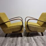 Pair of armchairs by Jindrich Halabala