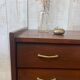 Chest of drawers with tapered feet
