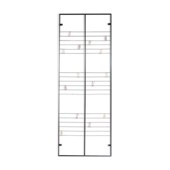 1950s Tone Ladder coat rack by Coen de Vries for Devo, Netherlands