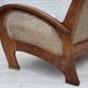1970s, Danish 2-seater sofa by Klaus Wettergren, cotton fabric, teak wood.