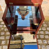 Wooden and mirrored mini bar