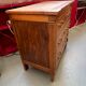Chest of drawers louis XVI style, early twentieth in solid walnut