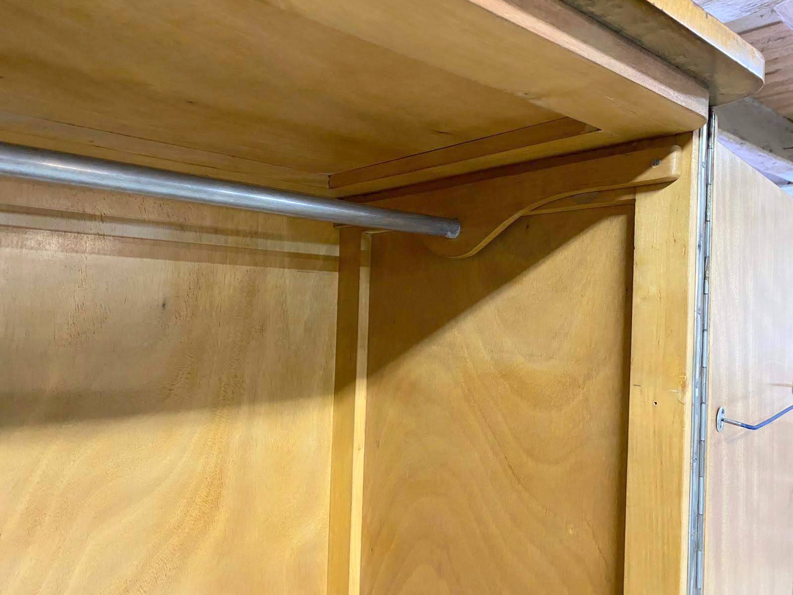 Bauhaus wardrobe by Mücke Melder, 1930s, Bohemia