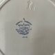 Set of 12 plates Terre de Fer Creil and Montereau, Dubarry service