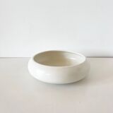 Matte white ceramic bowl, 1950s