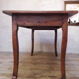 Table Louis XV XVIIIth, a drawer, old