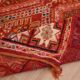Vintage Moroccan Wool Rug 214 x 325 cm, Berber Handmade Rug Unique