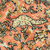 1960s Ghom Carpet , 110 x 162