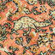 1960s Ghom Carpet , 110 x 162