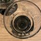 Set of 8 retro wine glasses in engraved glass