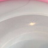 Freeform colored crystal bowl