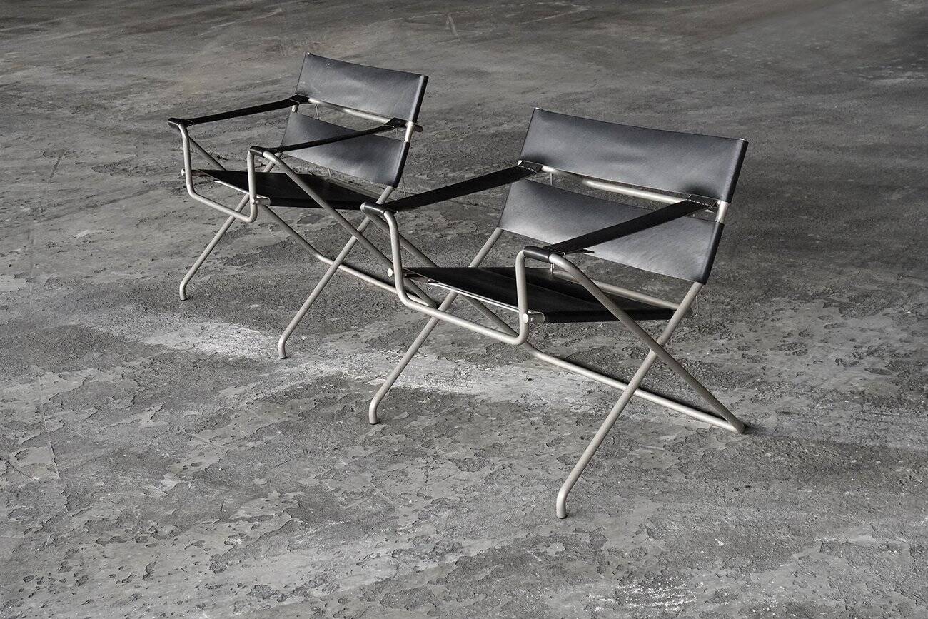 D4 Lounge Chairs by Marcel Breuer for Tecta, Germany, 1980s, Set of 2