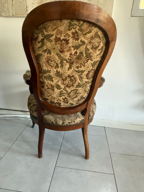 Ancien fauteuil d’époque Napoléon lll