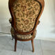 Antique chair from the Napoléon III period.