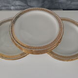 Lot de 8 assiettes plates