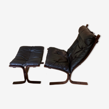 Armchair Siesta Ingmar Relling with pouf