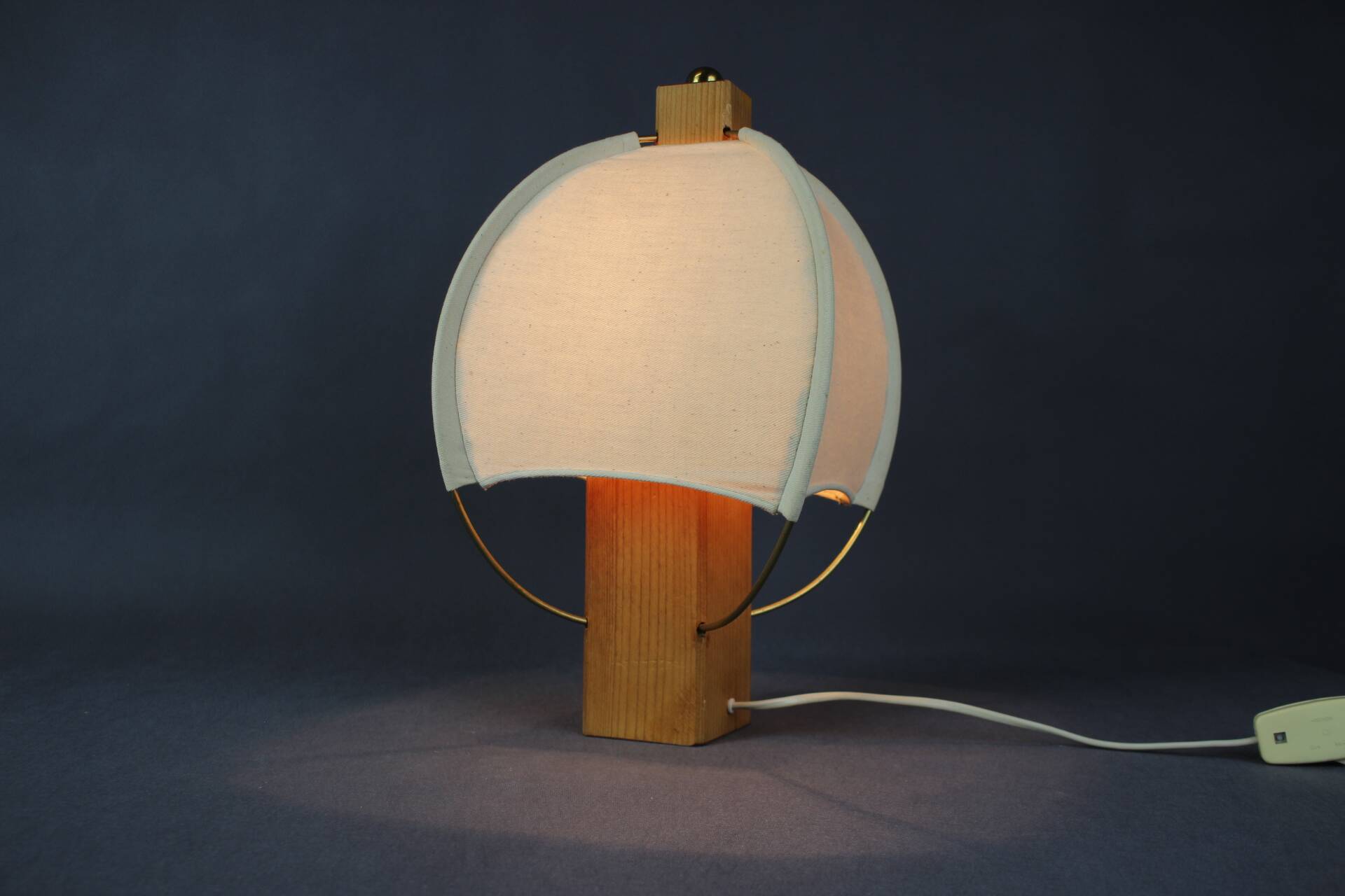 Mid-Century Table Lamp, 1980s