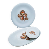 Service de table grande fleur