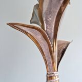 Banana tree floor lamp in brass, Henri Fernandez, 1970s