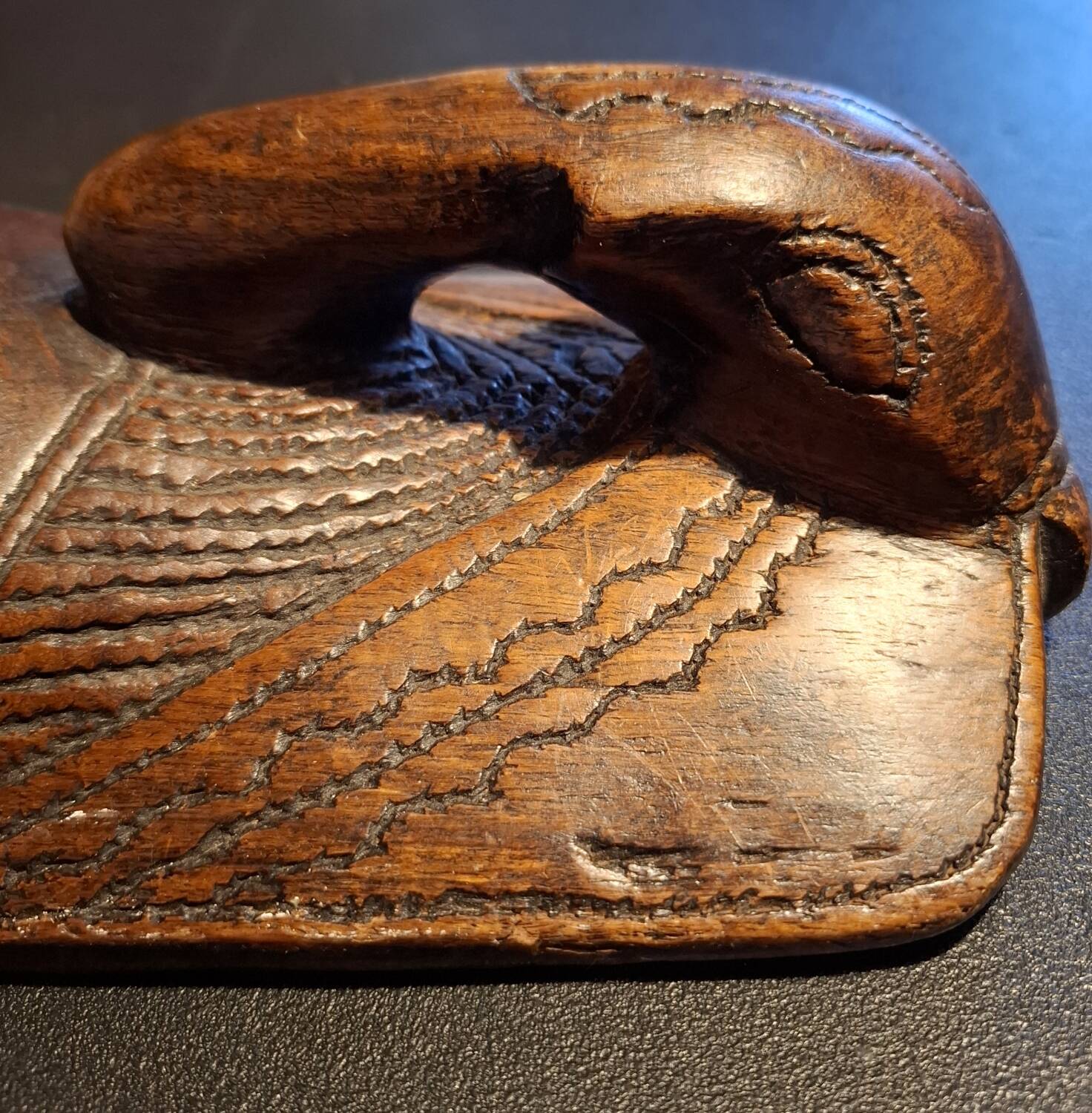 Ashanti tribal mask originating from Ghana.