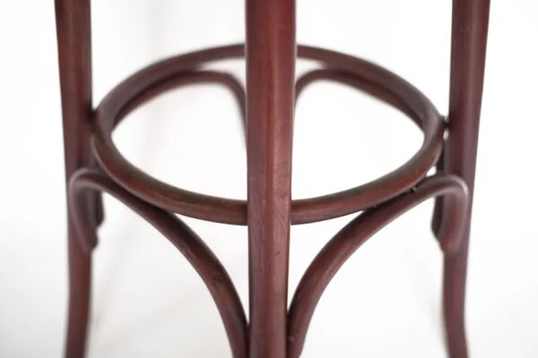 Tabouret de bar bois courbé , tabouret haut vintage, tabouret vintage, déco bar, meuble vintage
