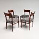 Ensemble de 4 chaises SA10 par Cees Braakman pour Pastoe, années 1960.