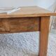 Vintage rectangular wooden coffee table