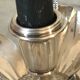 Vintage Olri silver metal candlestick