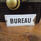 Enameled Office Plate - Old enameled plate