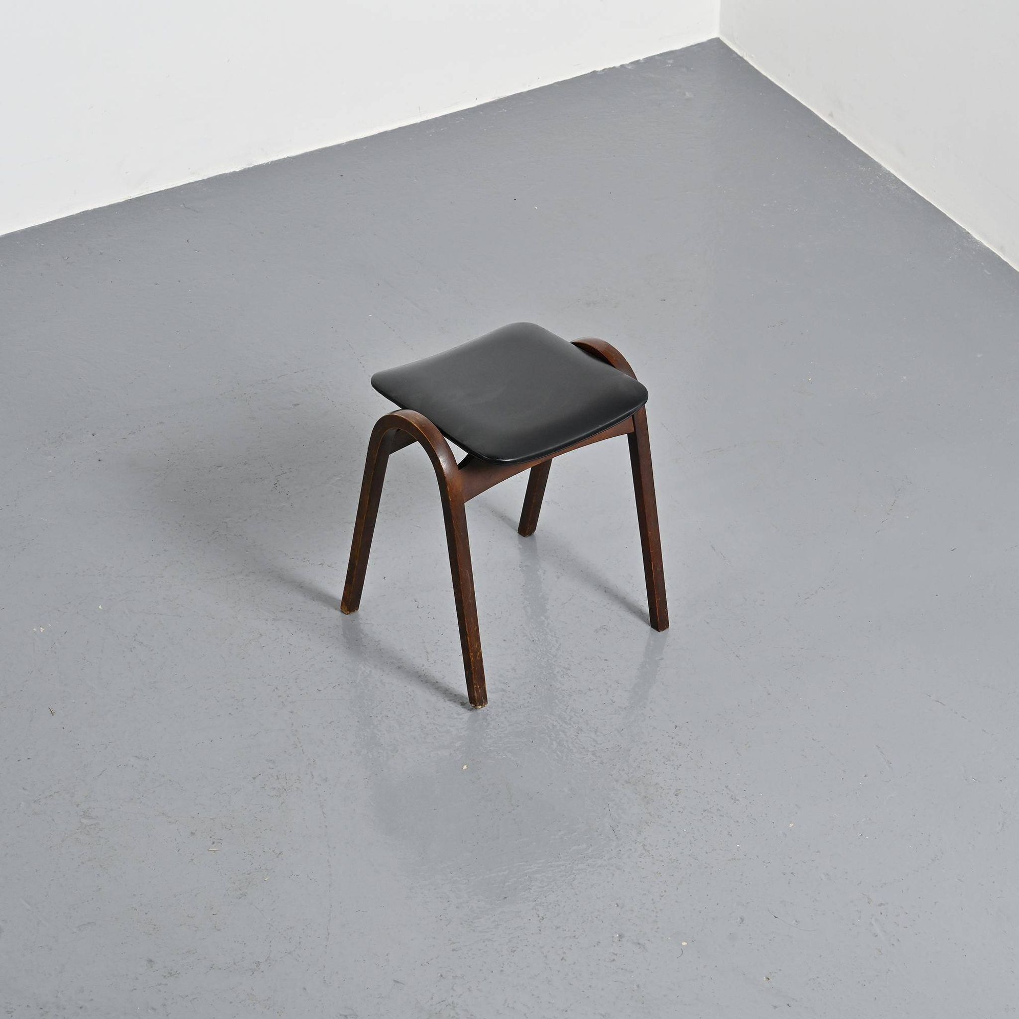 Pair of stools by Isamu Kenmochi for Akita Mokko, Japan circa 1960.