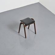 Pair of stools by Isamu Kenmochi for Akita Mokko, Japan circa 1960.