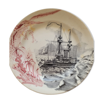 Iron earth serving dish