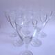 6 twisted feet wine glasses